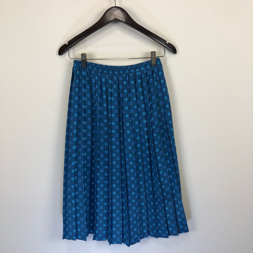 Pleated Midi Skirt
